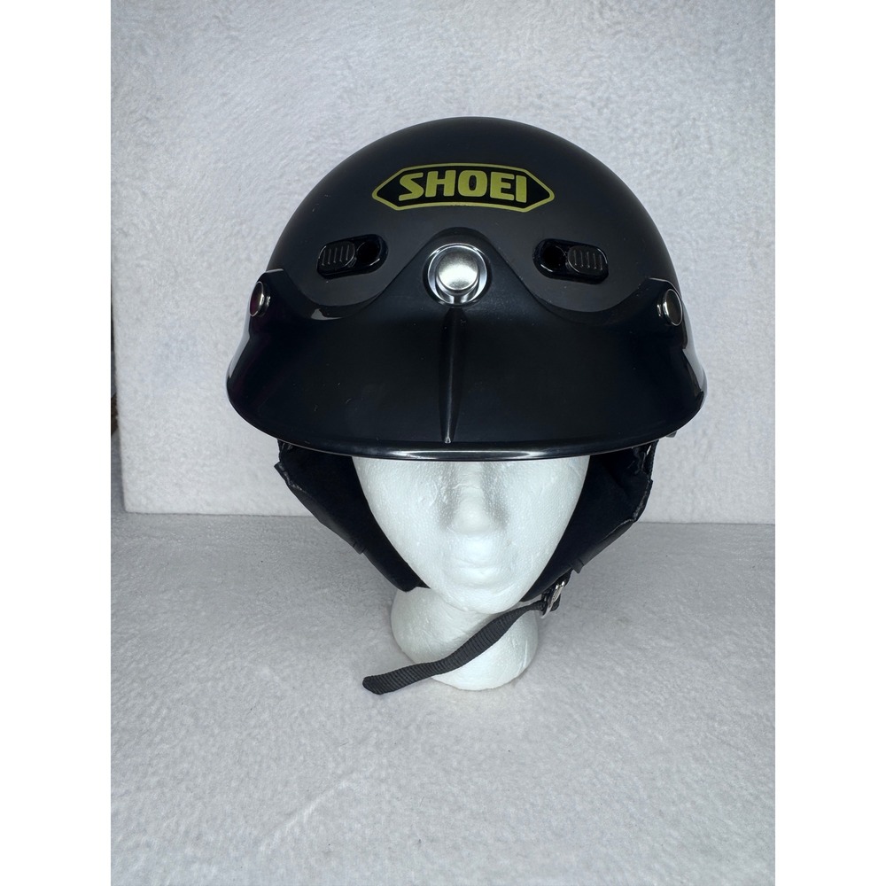 Shoei ST-Cruz Half Helmet Matte Black Motorcycle Cruiser DOT Small S 04/04